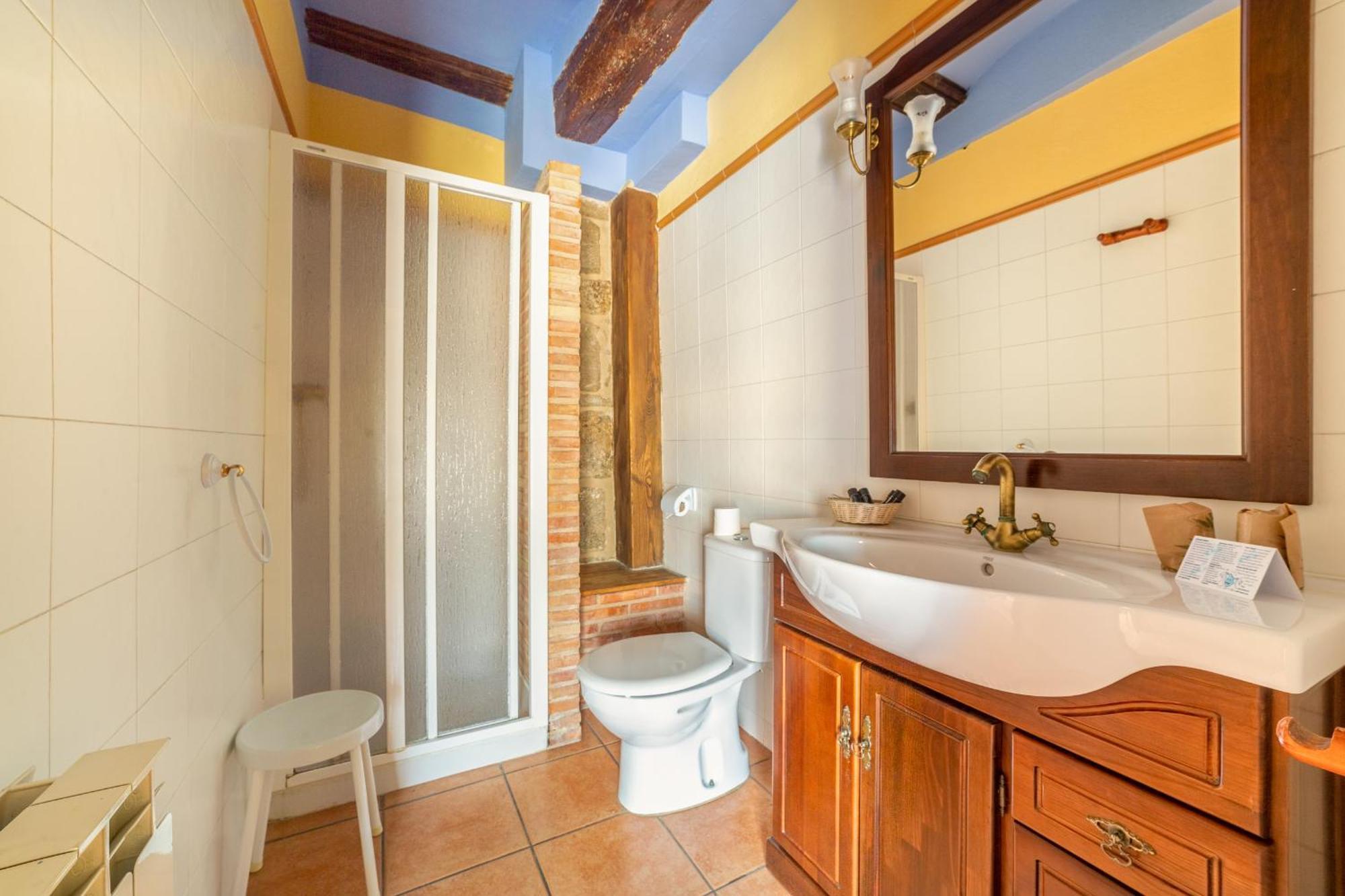 Fonda La Plaza Hotel Valderrobres Bagian luar foto
